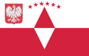 The Republic of New Poland Flag